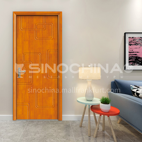 G modern classic oak flat carved door room door interior door kitchen door solid wood door 2